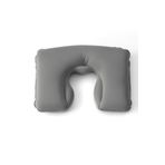 Busstier Şişme Seyahat Yastığı Boyun Destekli Taşınabilir ve Ergonomik Tasarım Uçak Araba ve Yolculuklar İçin İdeal (Gri)