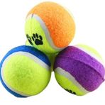 Busstier Tenis Topu Köpek Eğitim Oyuncağı - Dayanıklı ve Eğlenceli Köpek Oyun Topu (Tenis, Adet, 4)