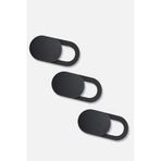 Busstier Webcam Kapatıcı Kamera Koruyucu 3 Lü Set Ultra İnce Gizlilik Koruma Laptop Tablet Telefon Uyumlu Kayar Kapaklı Güvenli Kamera Engelleyici