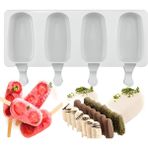 Butedo Magnum Silikon Dondurma Kalıbı 4'lü Mini Boy Dondurma Yapım Seti