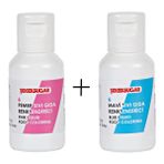 Butedo Sıvı Gıda Boyası - 20ML - Pembe ve Mavi