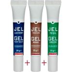 Butedo Tüp Jel Gıda Boyası - 20 gr - Lacivert-Vizon-Yeşil