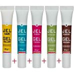 Butedo Tüp Jel Gıda Boyası - 20 gr - Sarı-Turkuaz-Fuşya-Zyeşil-Kahve