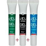 Butedo Tüp Jel Gıda Boyası - 20 gr - Yeşil-Siyah-Mavi