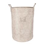 Buti Katlanabilir Çok Amaçlı Çamaşır Sepeti Düzenleyici Saklama Kutusu Keçe Organizer 45 * 34 * 34 Cm 103686