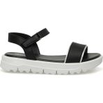 Butigo 23S-056 3FX Siyah Kadın Düz Sandalet