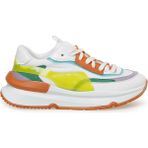 Butigo Rela 3FX Beyaz Turuncu Mavi Kadın Sneaker