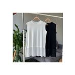 Butik 2 li Paket 75CM Piliseli İçlik Premium Kalite Siyah Beyaz + Bordo İpekseli Şal Hediyeli