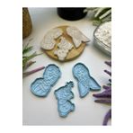 Butik 3d Baskı 3'lü Elsa Frozen Kurabiye Kalıbı