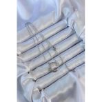 Butik Ayvitrin 316L Çelik Zincir Zirkon Taşlı Motifli Ay Yıldız Kolye