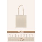 Butik Baskısız Ham Bez Çanta %100 Pamuk | 35x40 Cm | 140 Gr/m² | Doğal Renk Punch Çanta | 15 Adet