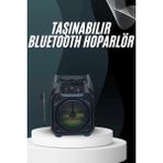 Butik Bfs Yeni Nesil Bluetooth Hoparlör USB Tf Kart Girişli Çoklu Bağlantı