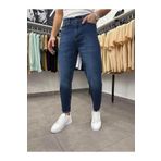 Butik Boyfriend Kot Pantolon Koyu Mavi