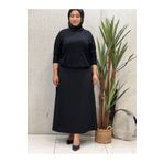 Butik büyük beden Likralı Çan Etek