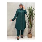 Butik büyük beden Önü Serpme Taşlı Tunik