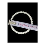 Butik Center 7 Cm Plastik İncili Halka - Nikah Şekeri Malzemesi, Süsleme Yapımı İçin (Beyaz)