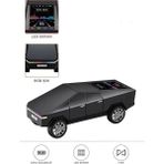 Butik D68 Cyber Model Araba Tasarımlı Bluetooth Hoparlör 15W Güçlü Ses Rgb LED /tws/usb Siyah - Organik