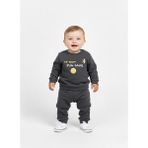 Butik Erkek Bebek %100 Pamuklu Alt - Üst 2'li Eşofman Takımı - 12 - 18 Ay - Lacivert