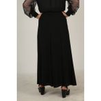 Butik Fişekli Kloş Anne Eteği - 44 - Siyah