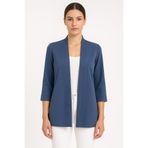 Butik Kadın İndigo Blazer Ceket – Şık ve Modern Tasarım- Nuevo