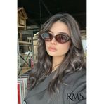 Butik KAHVE RENGİ GÜNEŞ GÖZLÜĞÜ deri kılıf - silme bezi hediyeli