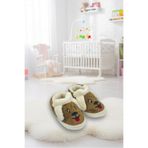 Butik Kahverengi İçi Polarlı Köpek Figürlü Çocuk/Bebek Pandufu