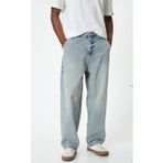 Butik Karaca KOPYA - KOPYA - erkek fly loose fit jeans kot baggy pantolon