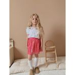 Butik Kız Çocuk %100 Pamuklu Payetli Etekli - Gömlekli 2'li Takım - 5 - 6 Yaş - Pembe