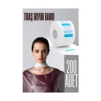Butik Kuaför Tıraş Boyun Bandı - Berber Boyun Bandı Tek Kullanımlık Boyun Bandı 200 Adet
