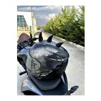 Butik Motor & Motosiklet Ejderha Görünümlü Kask Dış Aksesuar