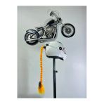 Butik Motor & Motosiklet Tek Turuncu Örgü Saç Kask Dış Aksesuarı