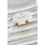 Butik P91732S9231 Uğur Böceği Model Gold Renk Pirinç Çocuk Küpe