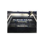 Butik Pleksi Tarzı Borusan plakalık