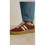 Butik SMT20 Noble Shoes Hakiki Deri Bordo Sneaker&spor Ayakkabi