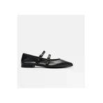 Butik SMT28 Noble Shoes Hakiki Deri Siyah Sivri Burun Babet