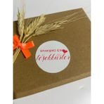 Butik Sosyetik Siparişiniz Için Teşekkürler Kırmızı Yazı Kalpli Yuvarlak Yapışkanlı Etiket 4 x 4 cm 120 Adet
