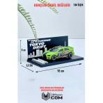 Butik Tokyo Drift Tasarımlı Tekli Mini Diorama Araç Sergileme Garajı 1/64 Ölçekli 3D Baskı