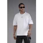 Butik TREND BİZ Bisiklet Yaka Nakış İşlemeli Süprem Kumaş Oversize Kalıp T-Shirt