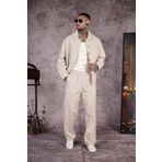 Butik TREND BİZ Gabardin Kumaş Regular Kalıp Çıtçıtlı Ceket ve Pantolon Takım