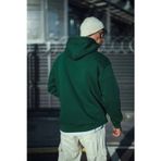 Butik Üç İplik Penye Kapşonlu Basic SweatShirt - Haki