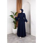Butik Volan Kol Yarım Mevlana Feracce