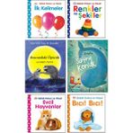 Butik Yayınları - Avucundaki Öpücük + Sürpriz Konuk + Bebek Dokun Hisset Ciltli Kitaplar ( Renkler ve Şekiller + Ilk Kelimeler + Evcil Hayvanlar + Bıcı Bıcı ) / 6 Kitap Set Çocuk Kitapları
