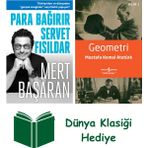 Butik Yayınları Para Bağırır Servet Fısıldar + Geometri + Dünya Klasiği Hediye - Hayır