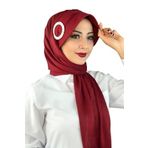 BUTİKAMBAR Bordo Tesettür Şapka BORDO