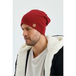 Butikgiz Erkek Bordo Termal %100 Pamuklu Soft 2 Stil 1 Arada Bere Premium Cuts Serisi