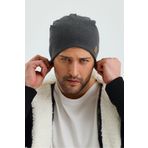 Butikgiz Erkek Füme Termal %100 Pamuklu Soft 2 Stil 1 Arada Bere Premium Cuts Serisi
