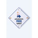 BUTİKPLAKA Kopya - Dikkat Arabada Bebek Var/pleksi Ikaz Levhası/ Taçlı Prens butikplaka224110482