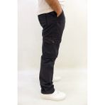 butiksinope Meto1 Düz Paça Kanvas Erkek Askeri Kargo Pantolon Lacivert - 33