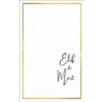 Butiksosyetik Söz, Nişan, Nikah Hatırası Kartı 9,5cm x 15 cm 50 Adet