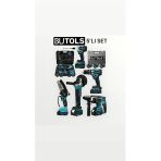Butols Fırçasız Bl Motor 5 Li Set Matkap Takımı Seti